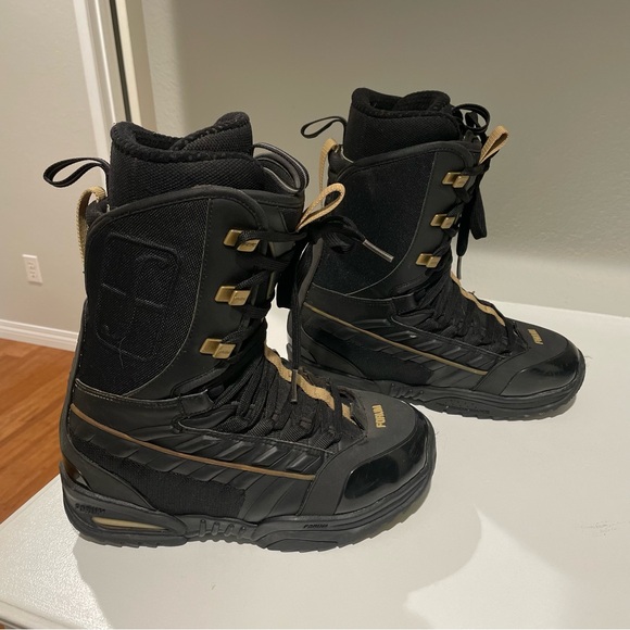 Forum Black Snowboarding Boots. Men’s. Size 9. - Picture 4 of 6